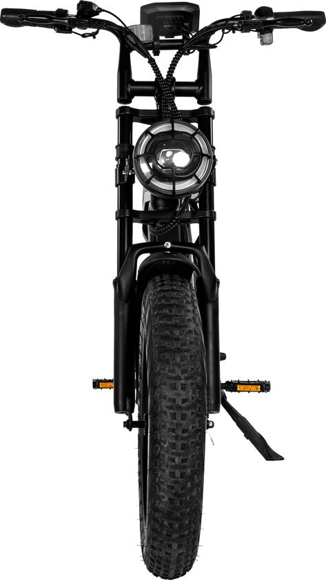 V20 Pro Fatbike Black 2024 Hydraulic brakes